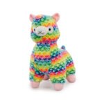 40cm Rainbow Fleecy Llama Plush Toy