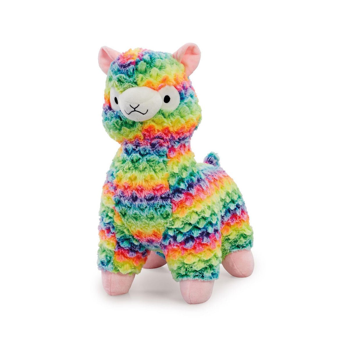 549299-snuggle_buddies_40cm_fleecy_llama_-_rainbow-1_aba0fc4d-584b-4e57-aa0d-d4daa5f708b8 40cm Rainbow Fleecy Llama Plush Toy - Image 1