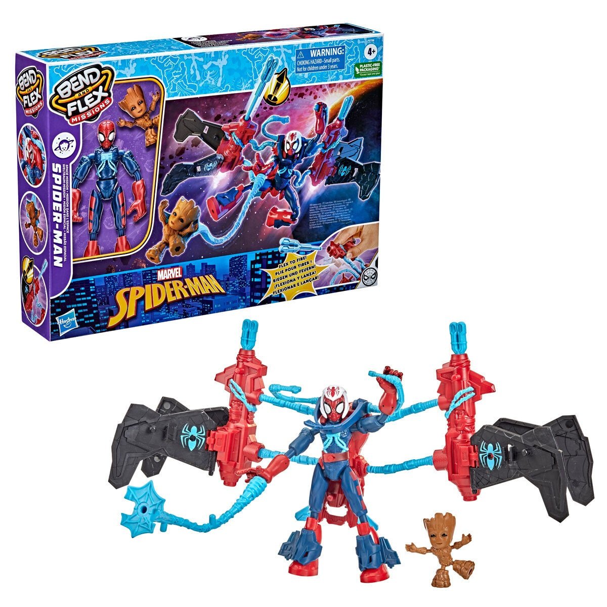 557525-marvel_spider-man_bend_and_flex_missions_-_spider-man_space_mission_8733a39d-1a7e-4fbb-98bd-d383250d1642 Bend and Flex Missions - Spider-Man Space Mission - Image 1